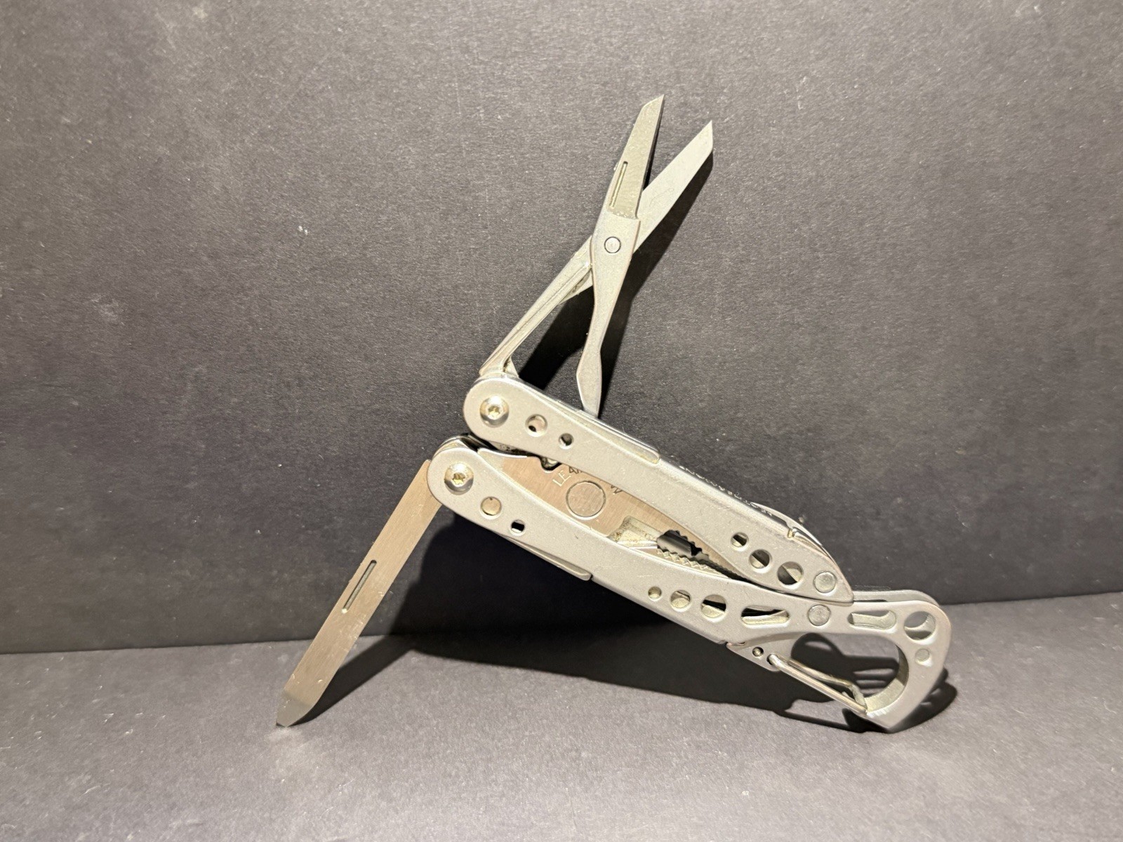 Leatherman Style PS Multi Tool File Scissor Carabiner Discontinued