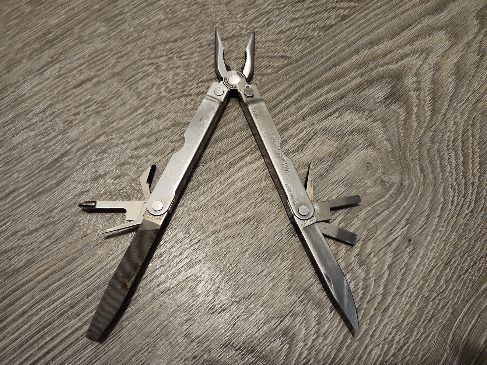 Leatherman Tool – Used, Stainless Steel, Good Condition, Retired