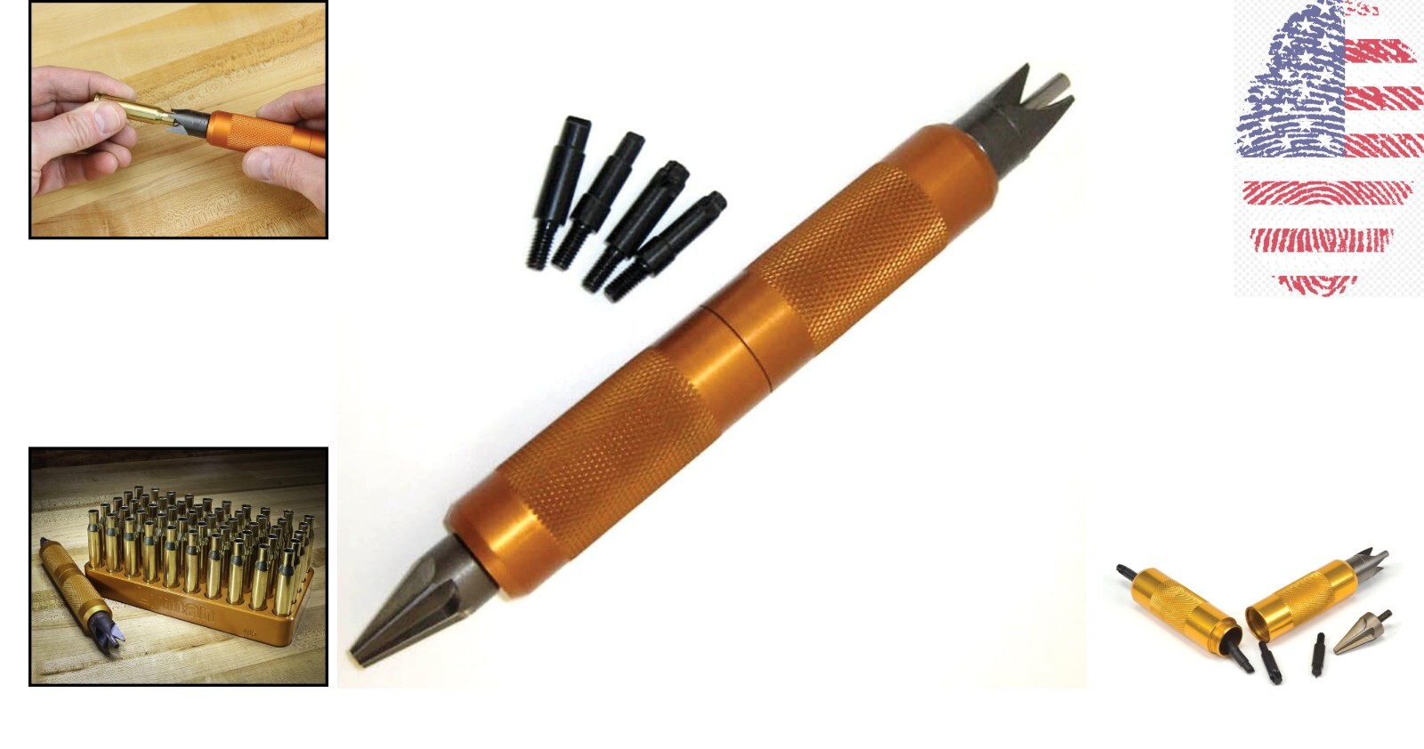 Efficient Case Prep Multi-Tool with Threaded Handle – Reload with Precision