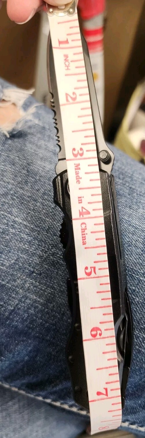 “BEST PAPA EVER” Multitool Knife Gift for Dad Grandpa Pliers Screwdriver Camping