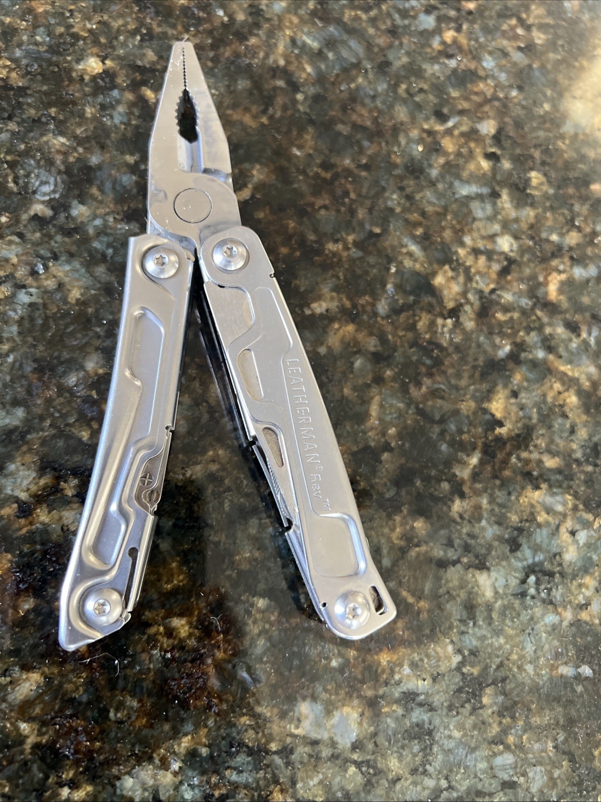 Leatherman REV 14 Tools Multi-Tool – Stainless Steel Excellent Condition W Clip