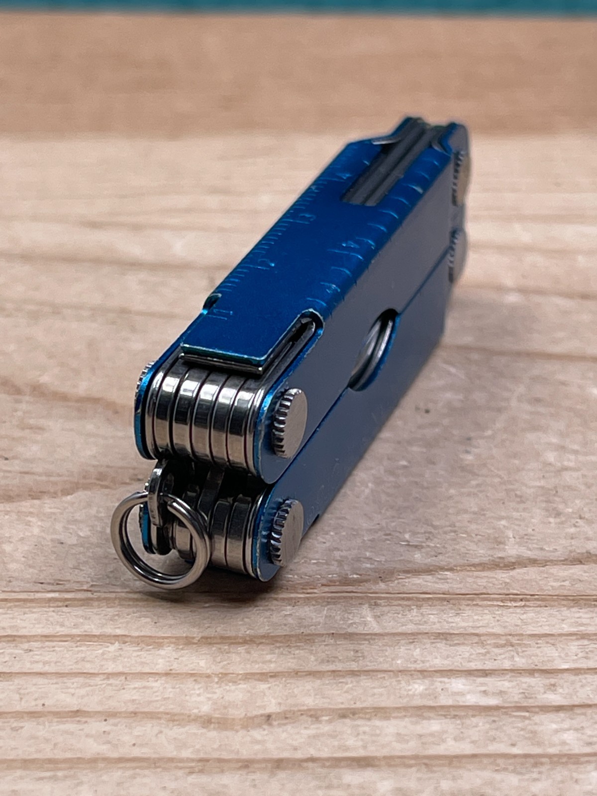Leatherman Micra Blue Anodized Aluminum Multi-tool Knife w/ATF Logo 05/07