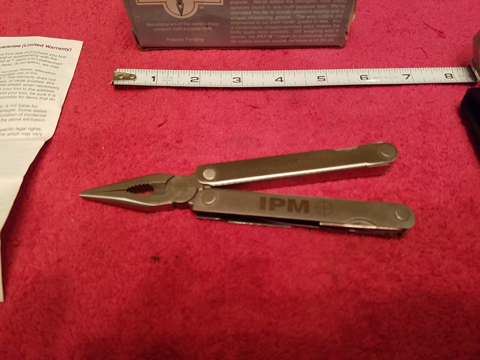 Leatherman PST II Pocket Survival Tool Multitool / Leatherman PST2 NOS VTG USA