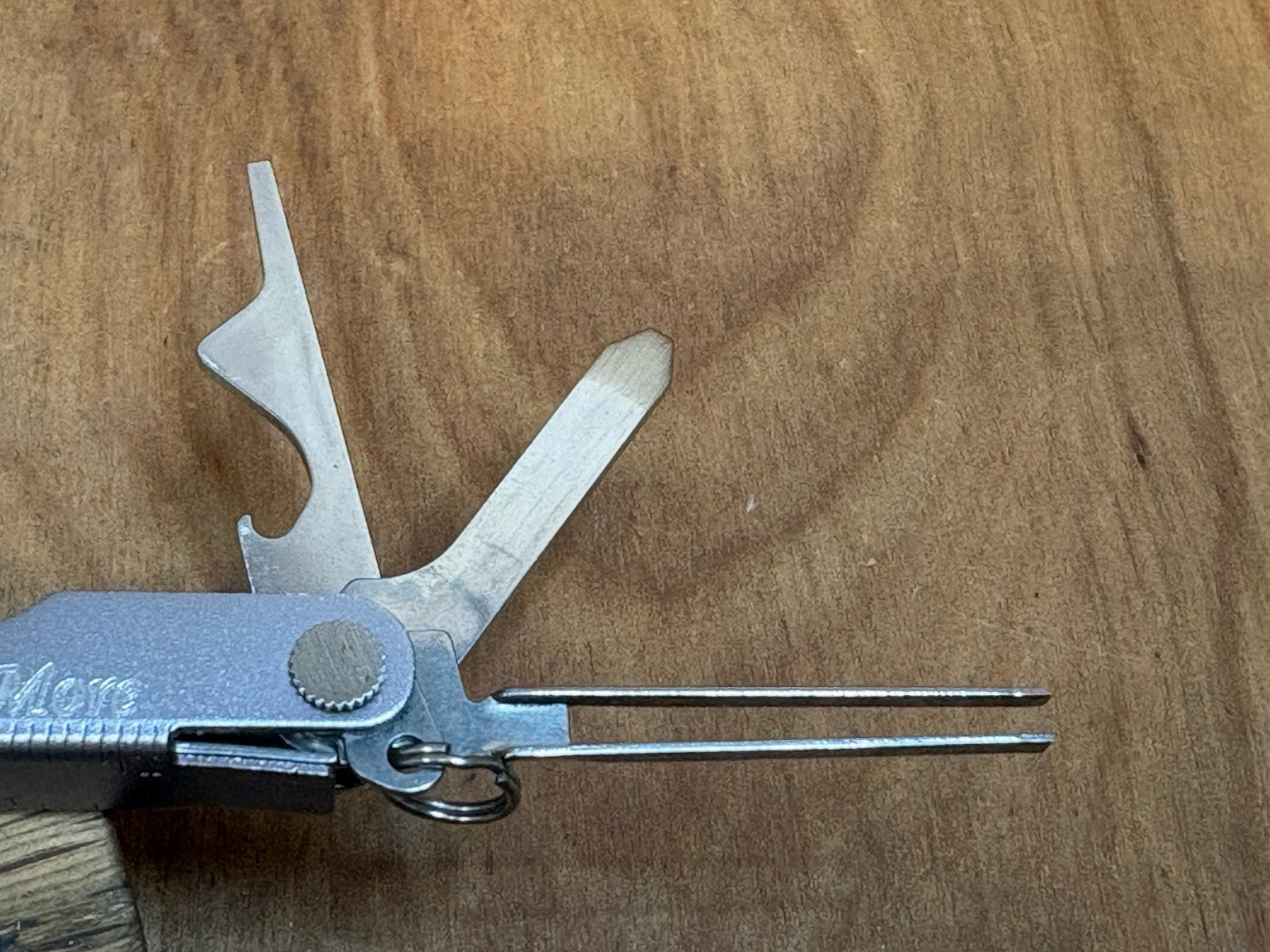 LEATHERMAN MICRA Unique Sparkle Grey Finish Custom W/Case Multitool USA MINT!