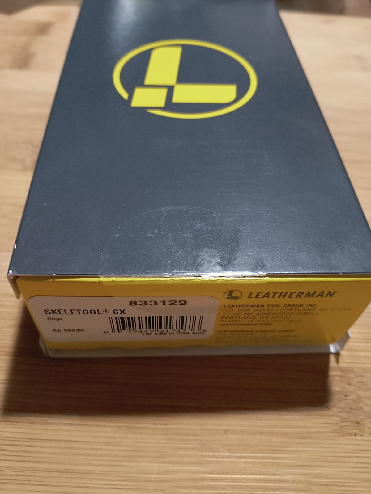 Leatherman Skeletool Multi Tool CX Onyx 833129