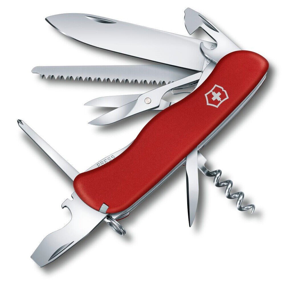 Victorinox Swiss Army Pocket Knife Outrider Red – 14 Functions 35540