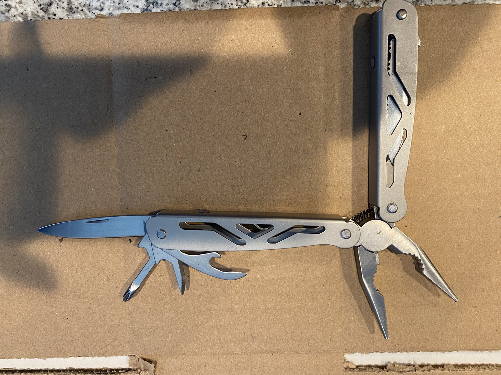Multifunction Stainless Steel Multi-tool Pocket Knife Folding Pliers Portable