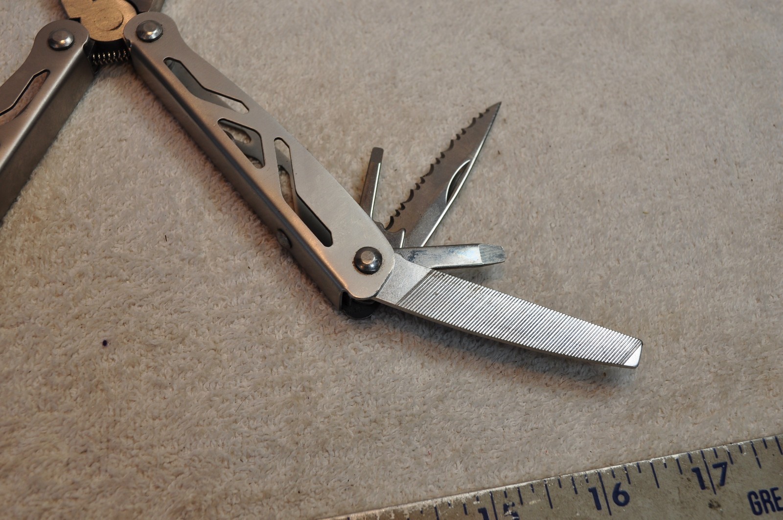 All Stainless Steel Multi Tool , Unknown Maker ,See Pictures,
