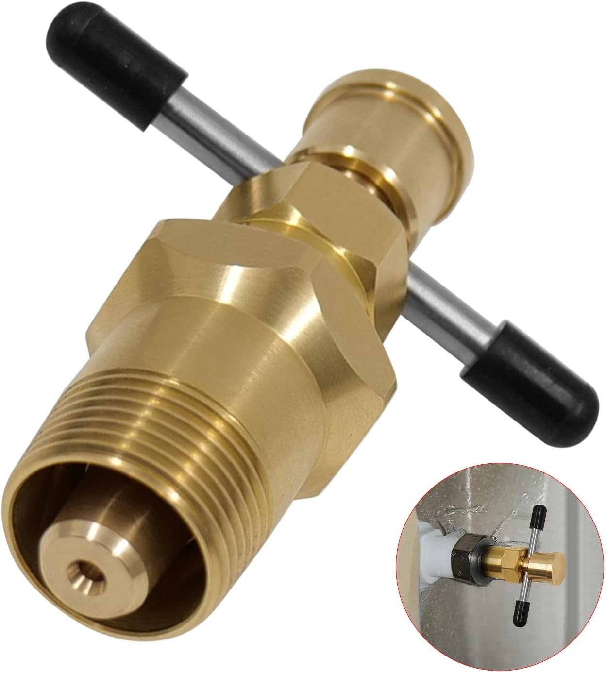 Olive Ring Removal Tool with Diameters of 1/2″ & 3/4″ | Brass Pipe Olive Remover