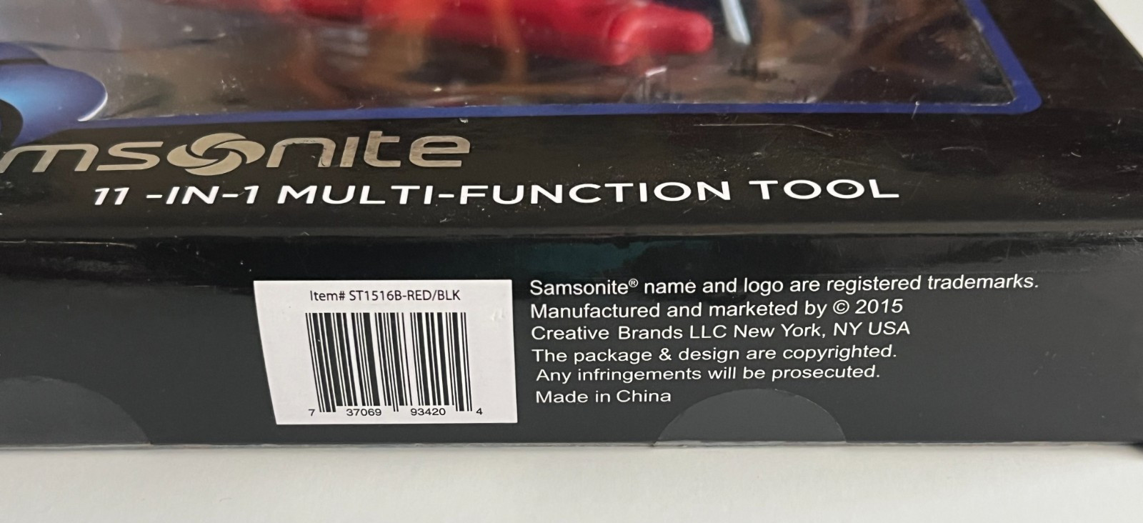 Samsonite Hammer Multi-Tool, 11 in 1, New in box