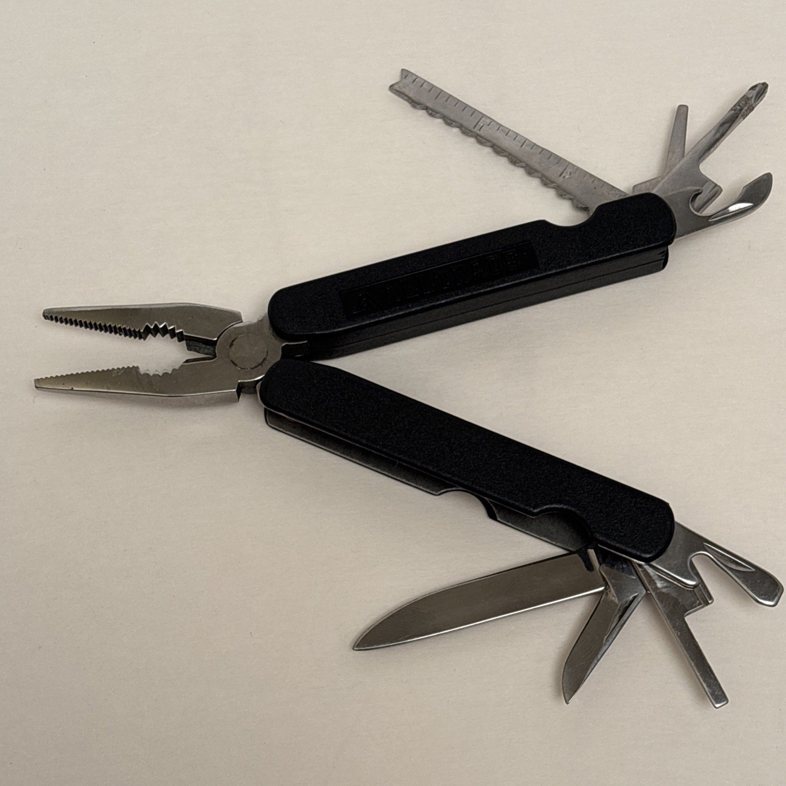 Alltrade Black Stainless Steel Gerber like Multi-Tool Survival Hunt Fish Camp