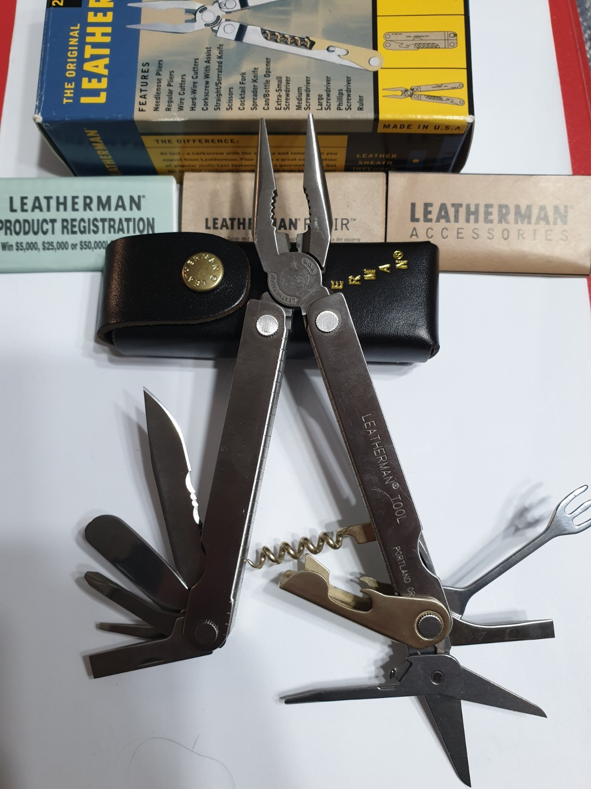 🔥🔥🔥 Leatherman Flair Rare Retired Multi Tool Collectable New In Box