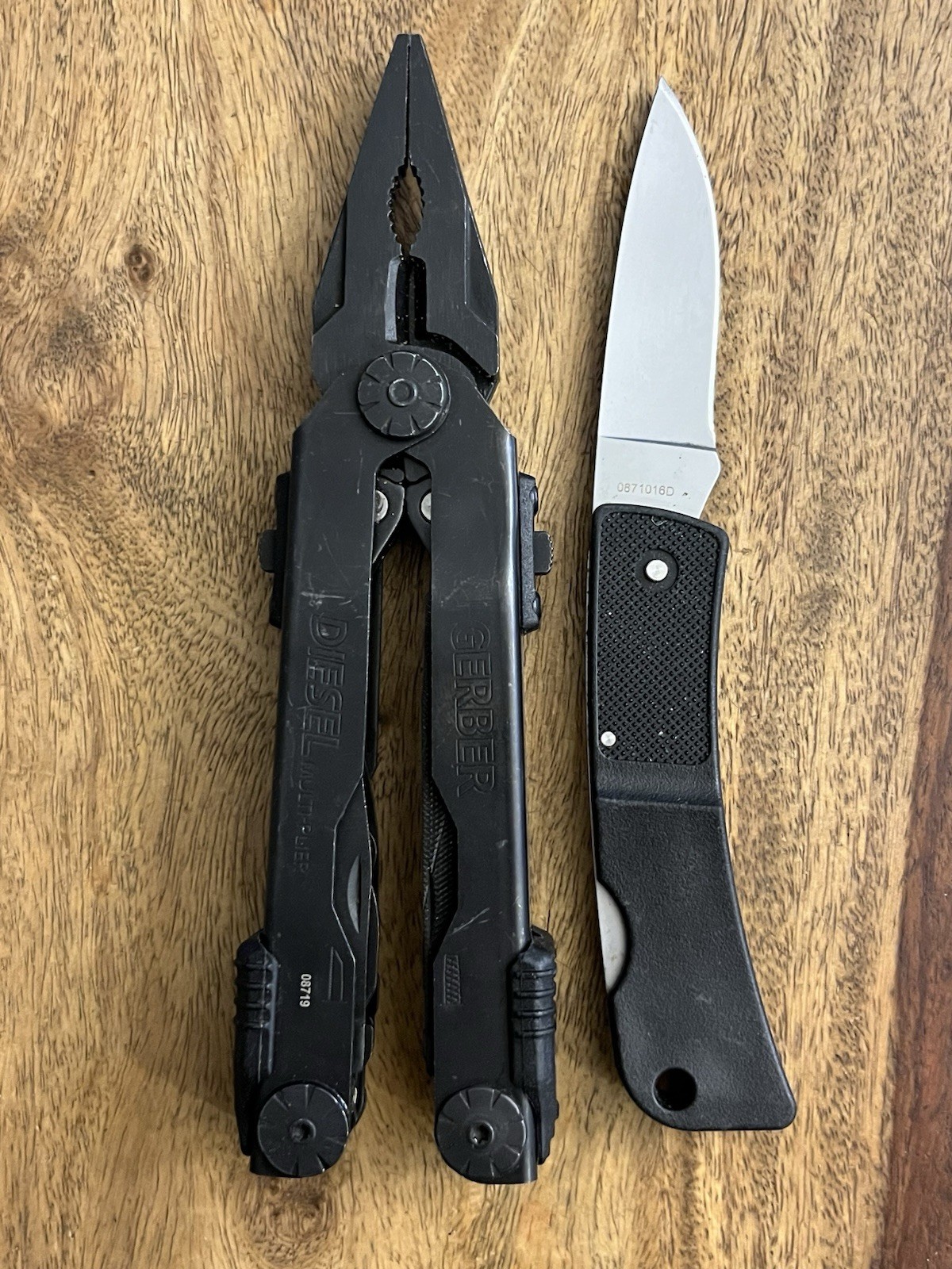 Gerber Multi Tool DIESEL SUPER Nice! w/Gerber Sheath & LST Knife (Lot Of 2)