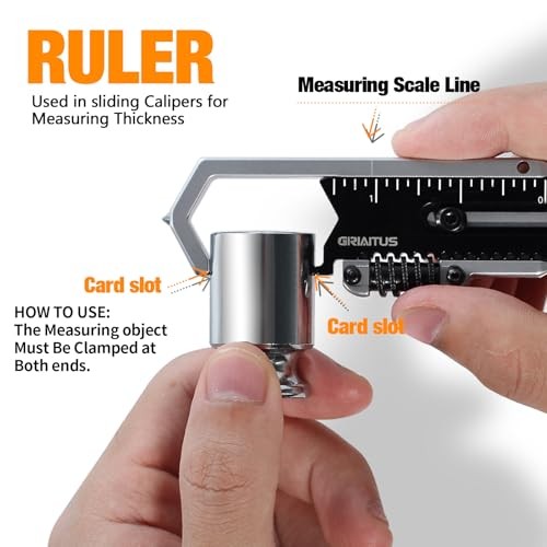 Small Multitool Wrench 9 in 1 Pocket Adjustable Wrench for Screw with Mini Pry