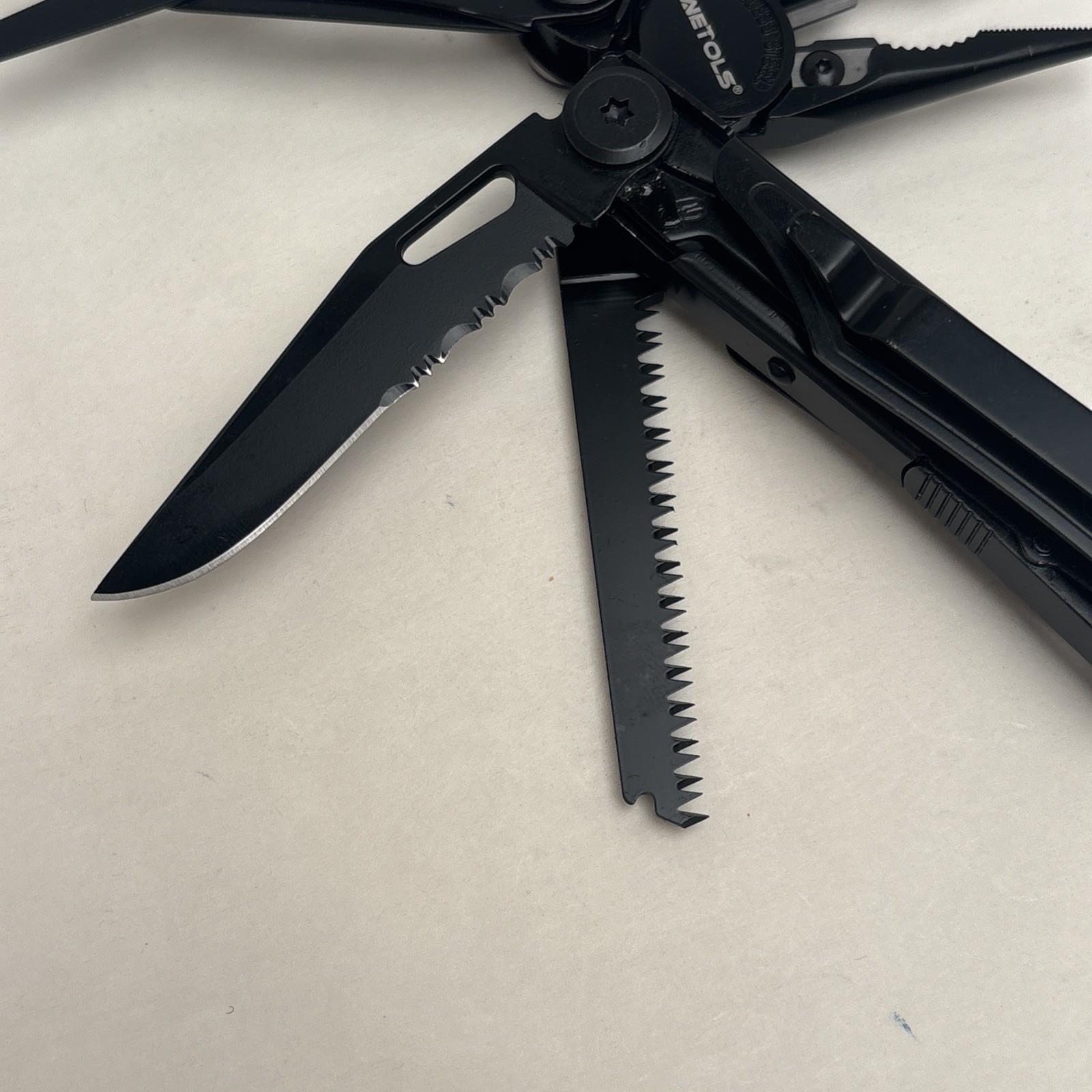 WETOLS Multi-Tool Pliers w/ Knife, Fire Starter & Bit Set EDC Tactical Survival