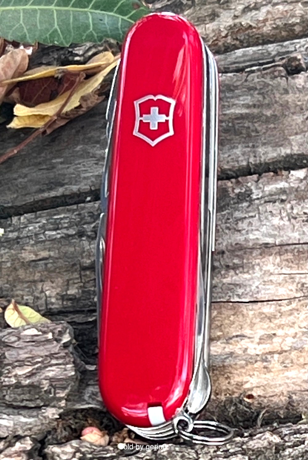 Victorinox Swiss Army Original Knife Red Deluxe Tinker 1.4723, New In Box