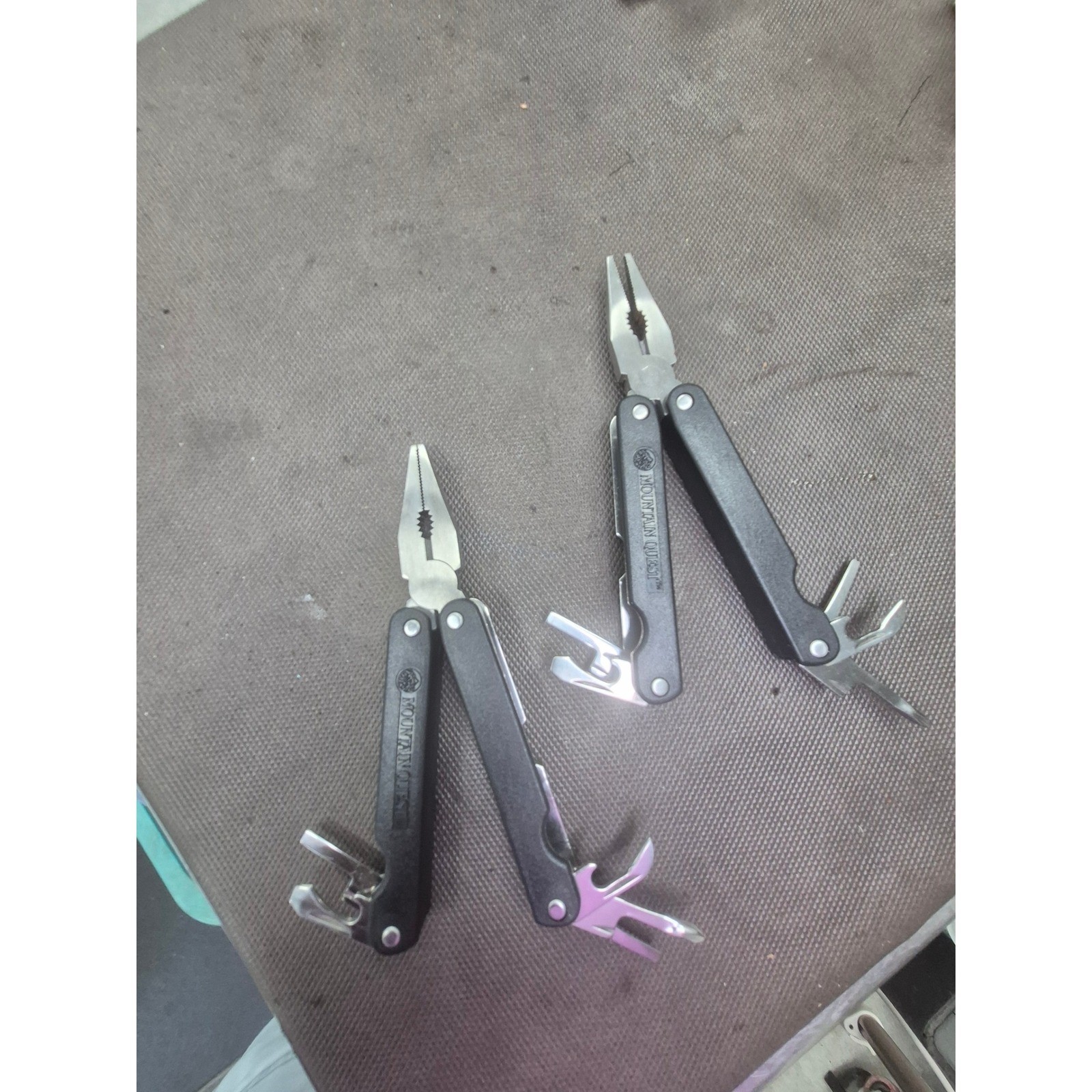 Pocket Multi Tool Pliers Screwdriver Opener Gadget Survival Camping Lot of 2
