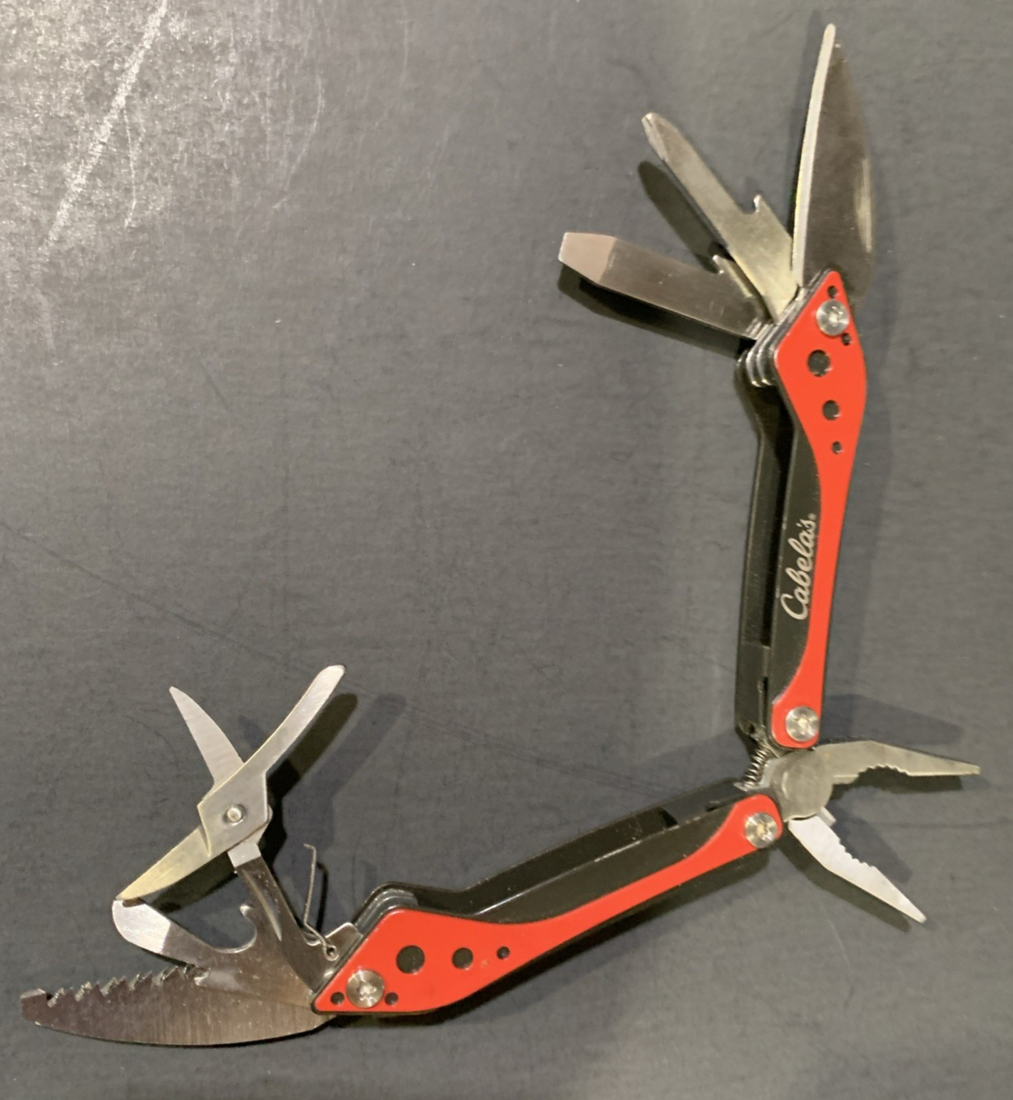 CABELA’S Multi Tool Stainless Red Lot Of 3 NEW