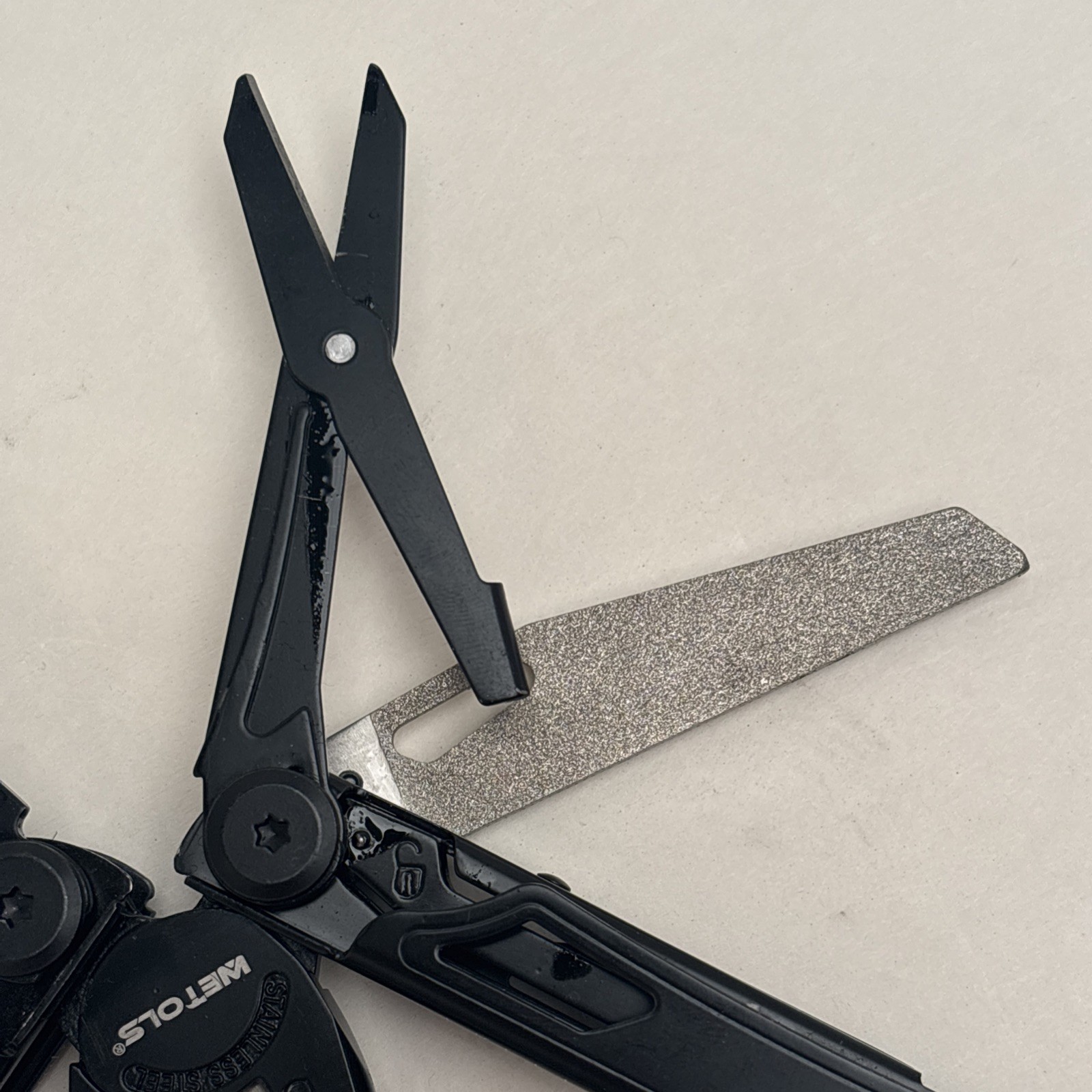 WETOLS Multi-Tool Pliers w/ Knife, Fire Starter & Bit Set EDC Tactical Survival