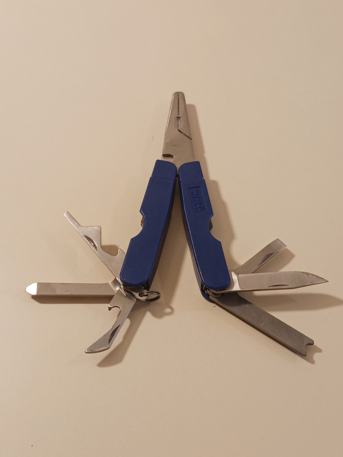 Tool Source 7-in-1 Mini Multi-Tool Pliers Knife Screwdriver File Bottle Opener