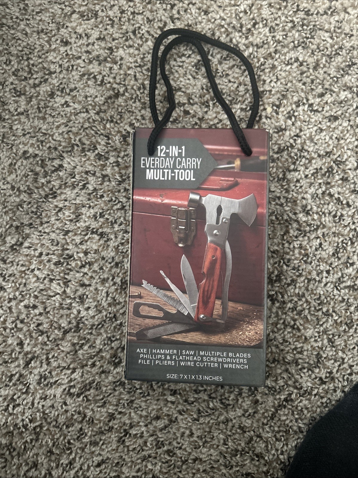 Multi Purpose Tool Camping Emergency Survival Axe Hatchet Hammer Hiking Camping