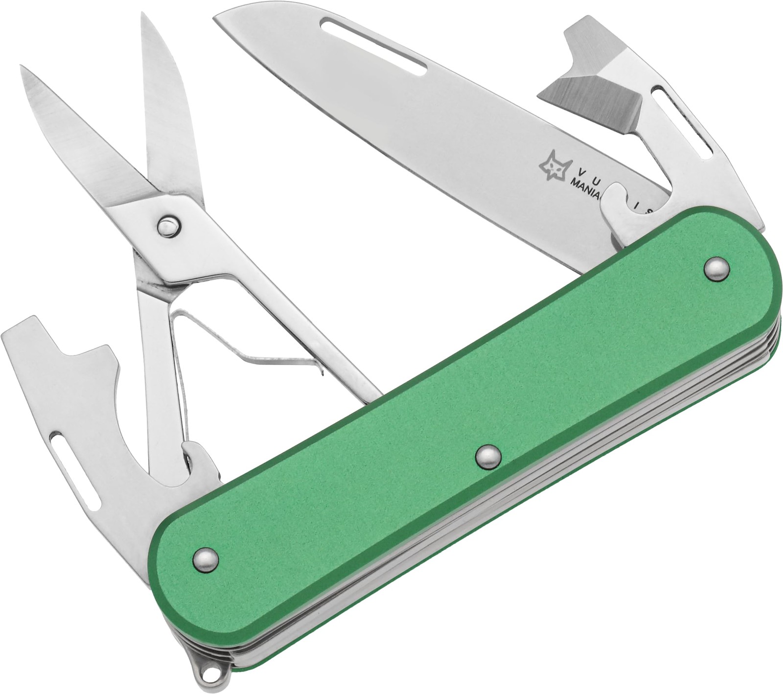 Vulpis FX-VP130-F4 Slipjoint Folding Knife 4-in-1 Multitool 2.17in Blade, Bot…
