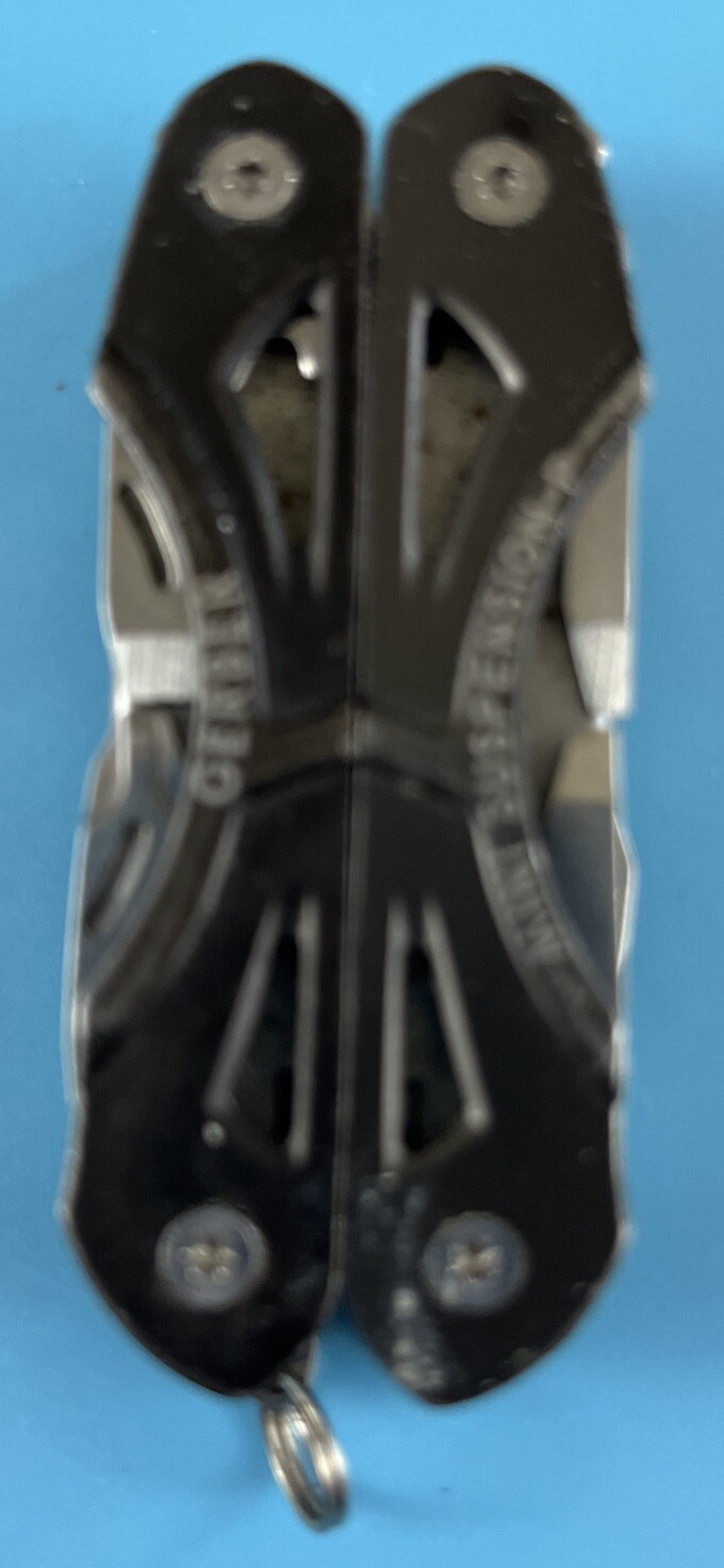 Gerber Mini Suspension-P Gray Mini Multi-Plier 12 Function 8 Tool Keychain
