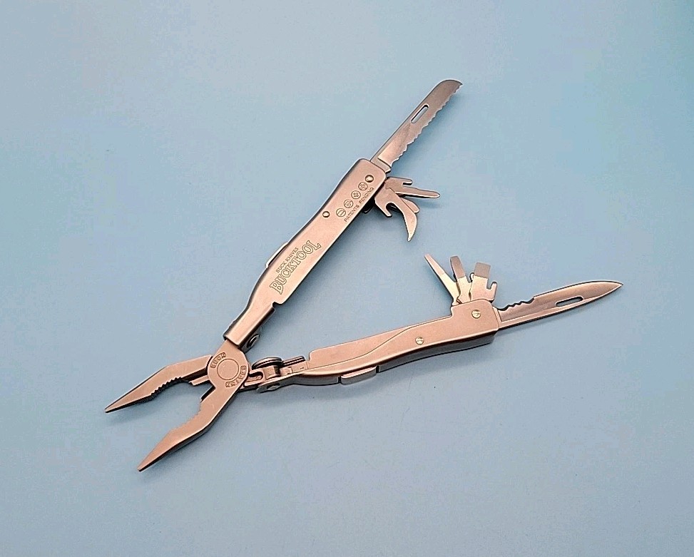 Buck Knives BuckTool 360 Multi-Tool w/ Sheath – USA – RETIRED – Screwdrivers