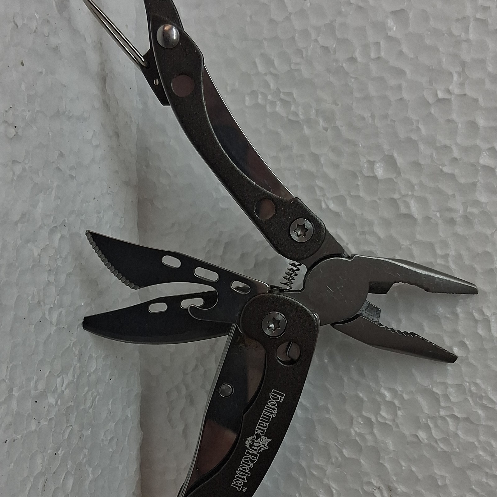 Hoffman Richter Multi-Tool Stainless Steel Plier Knife Silver