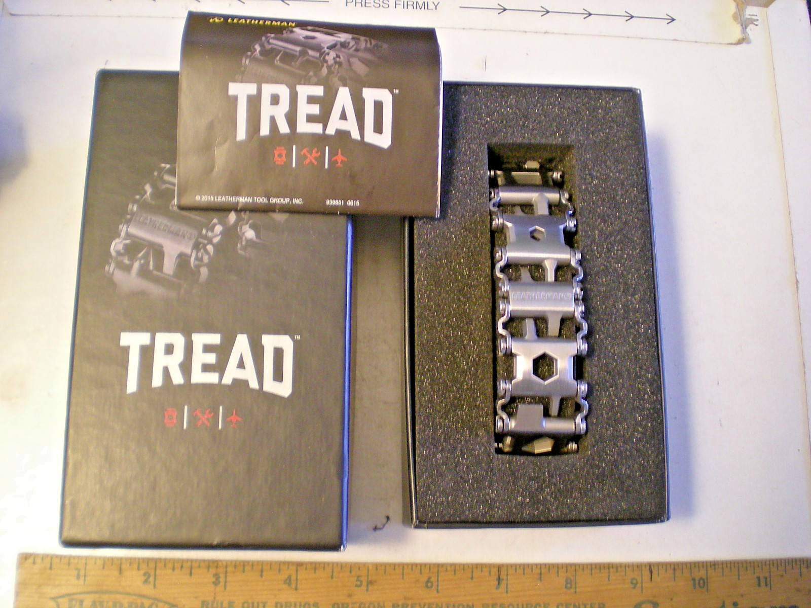 Leatherman Tread Stainless 831998 With Box, Instructions Authentic