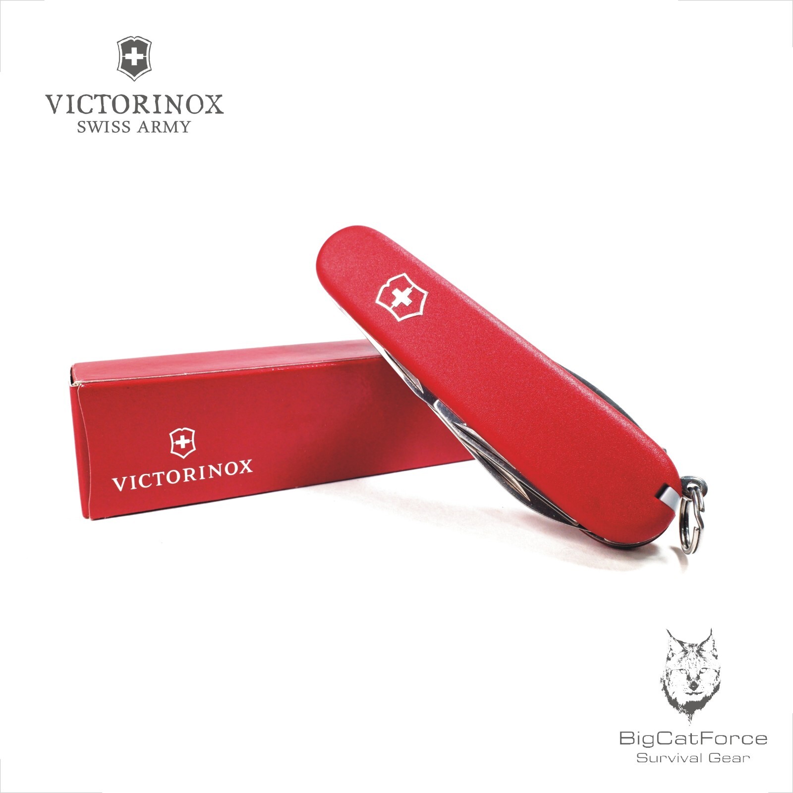 Victorinox Swiss Army Knife Spartan 91mm Matt/ Satin in Printed Box 3.3603 RARE