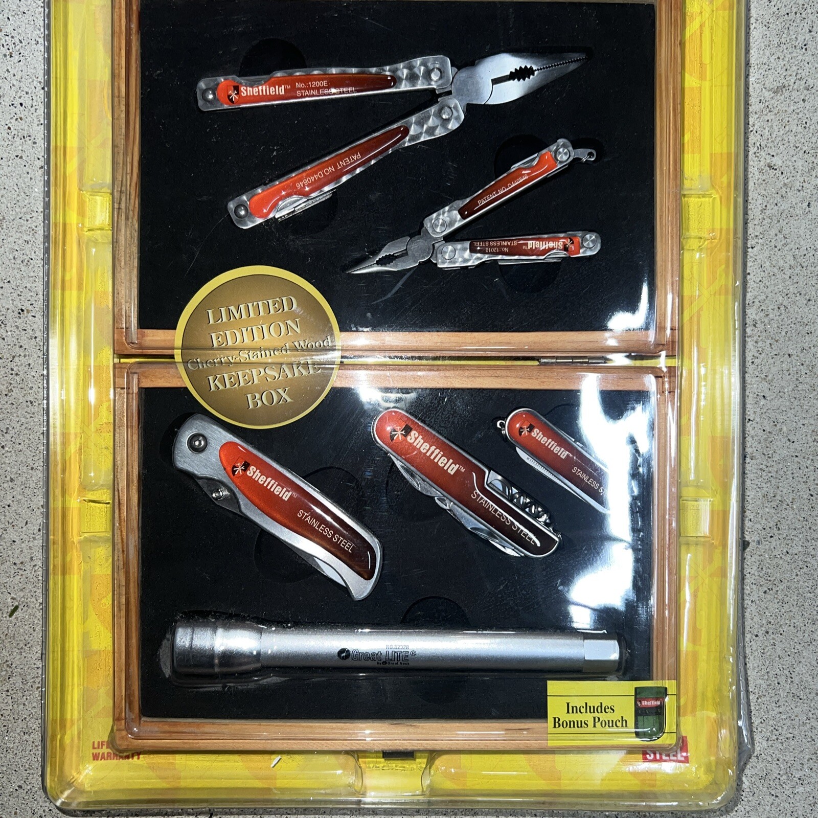 SHEFFIELD 6 piece MULTI FUNCTION Tool KIT 12400
