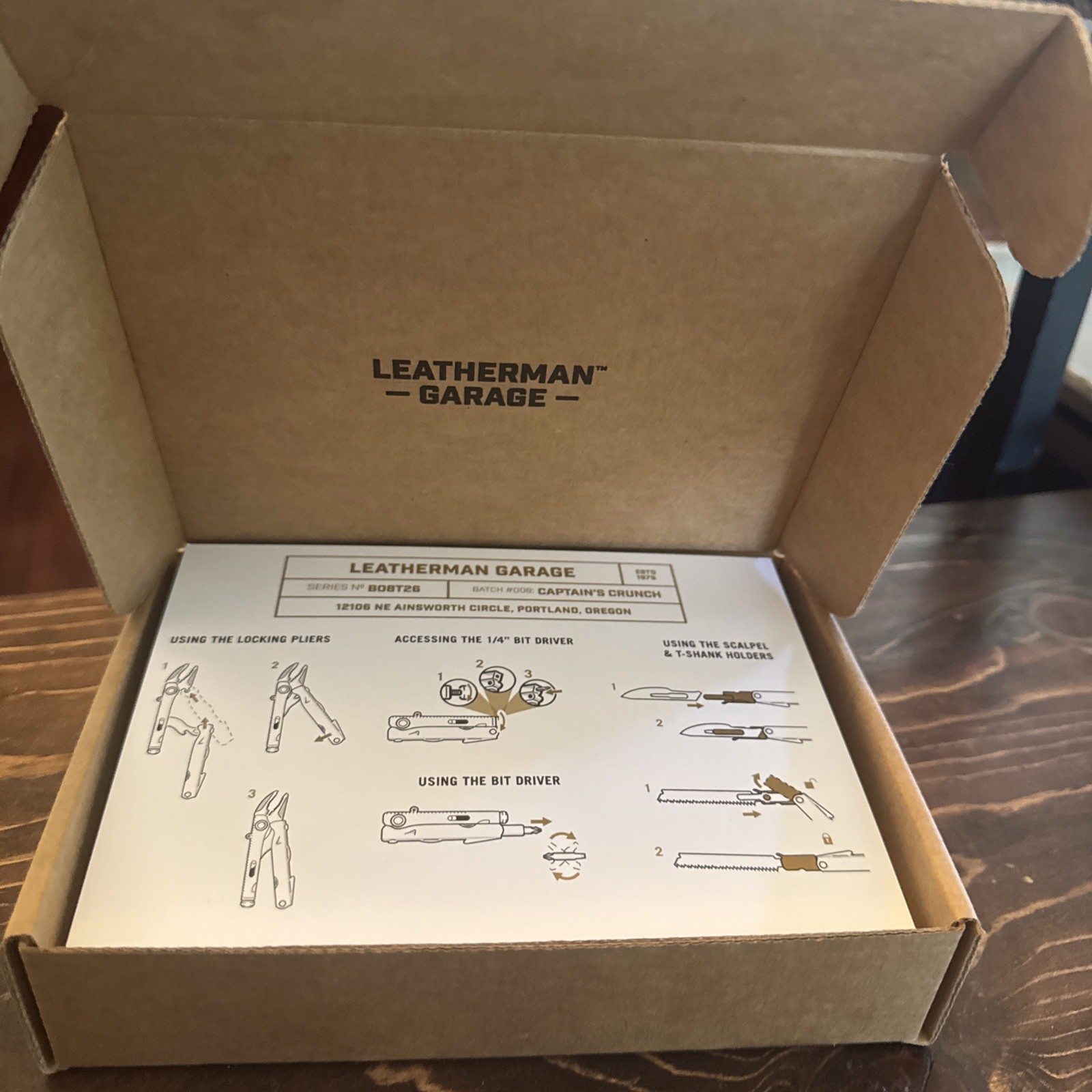 Leatherman Garage Batch #008 Captain’s Crunch