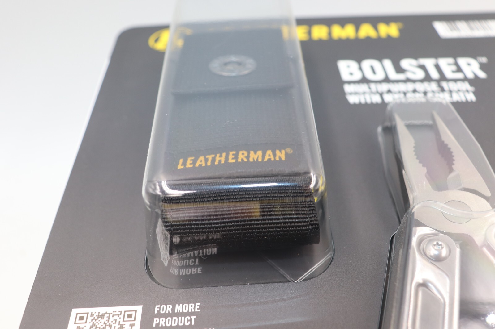 LEATHERMAN BOLSTER 13 TOOL MULTI-TOOL W/SHEATH NIB! 25 YEAR WARRANTY MADE USA