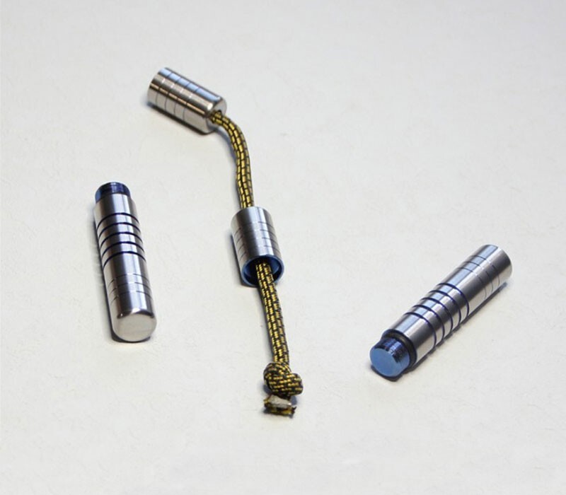 Titanium Alloy Finger Training Tool Pendant EDC Boring Decompression Play Toy