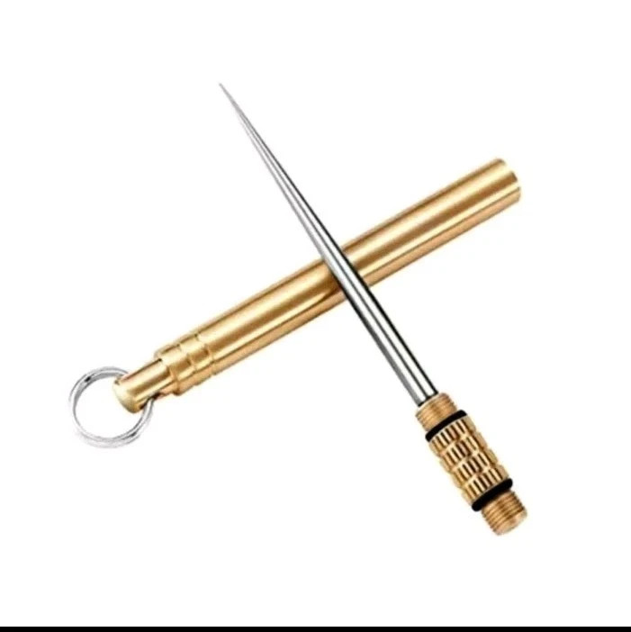 Toothpick Titanium & Brass Toothpicks Portable Reusable Strong Sharp Tool Teeth