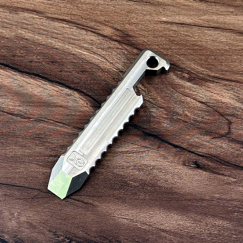 TITANER Titanium Pry Bar Crowbar Multi Tools Ruler Bottle Opener Outdoor EDC