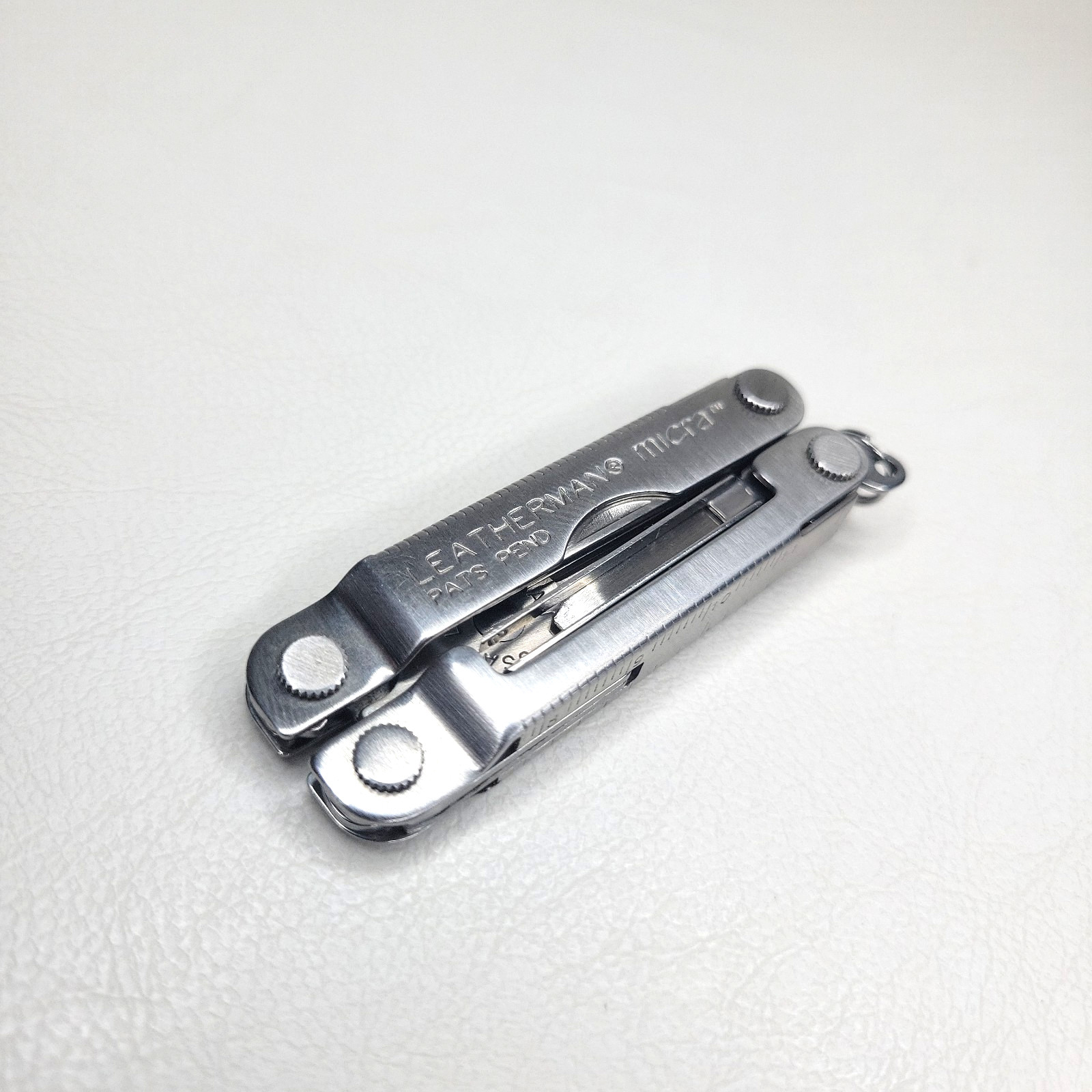 Vintage 1998 Leatherman Micra Multi-tool USA Made Scissors Tweezers File Blade +