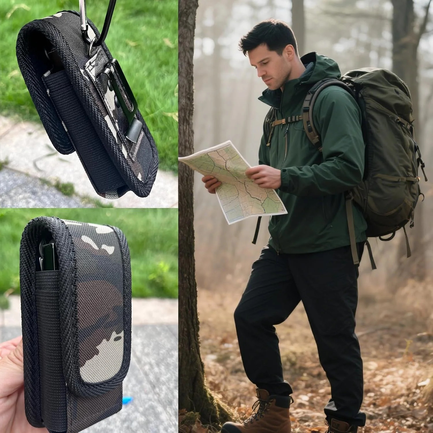 Multitool Sheath, EDC Belt Pouch Organizer for Men,Tool Sheath Compatible with L