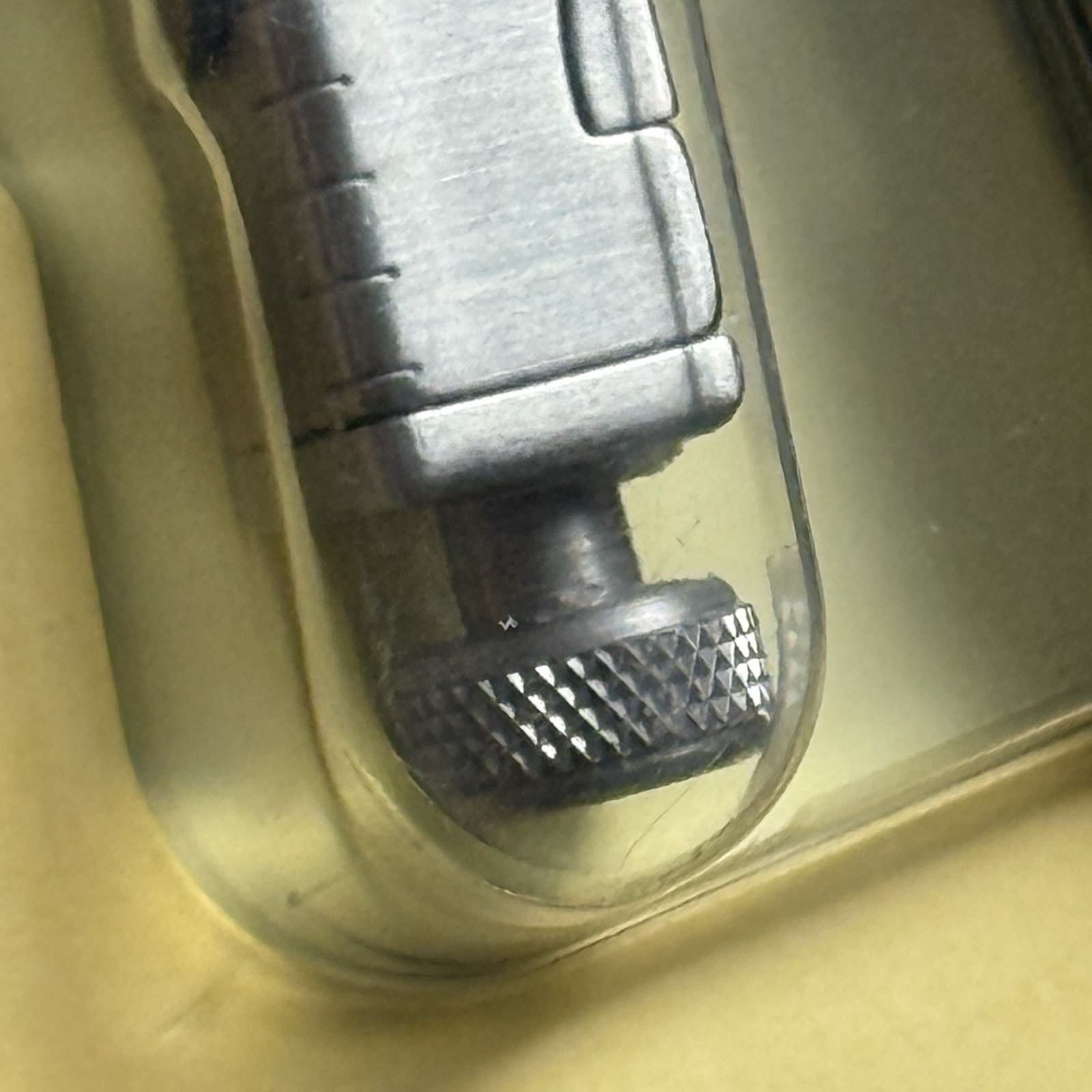 Leatherman Crunch multitool. Early Run PAT PEND. Great for collection. Read Full