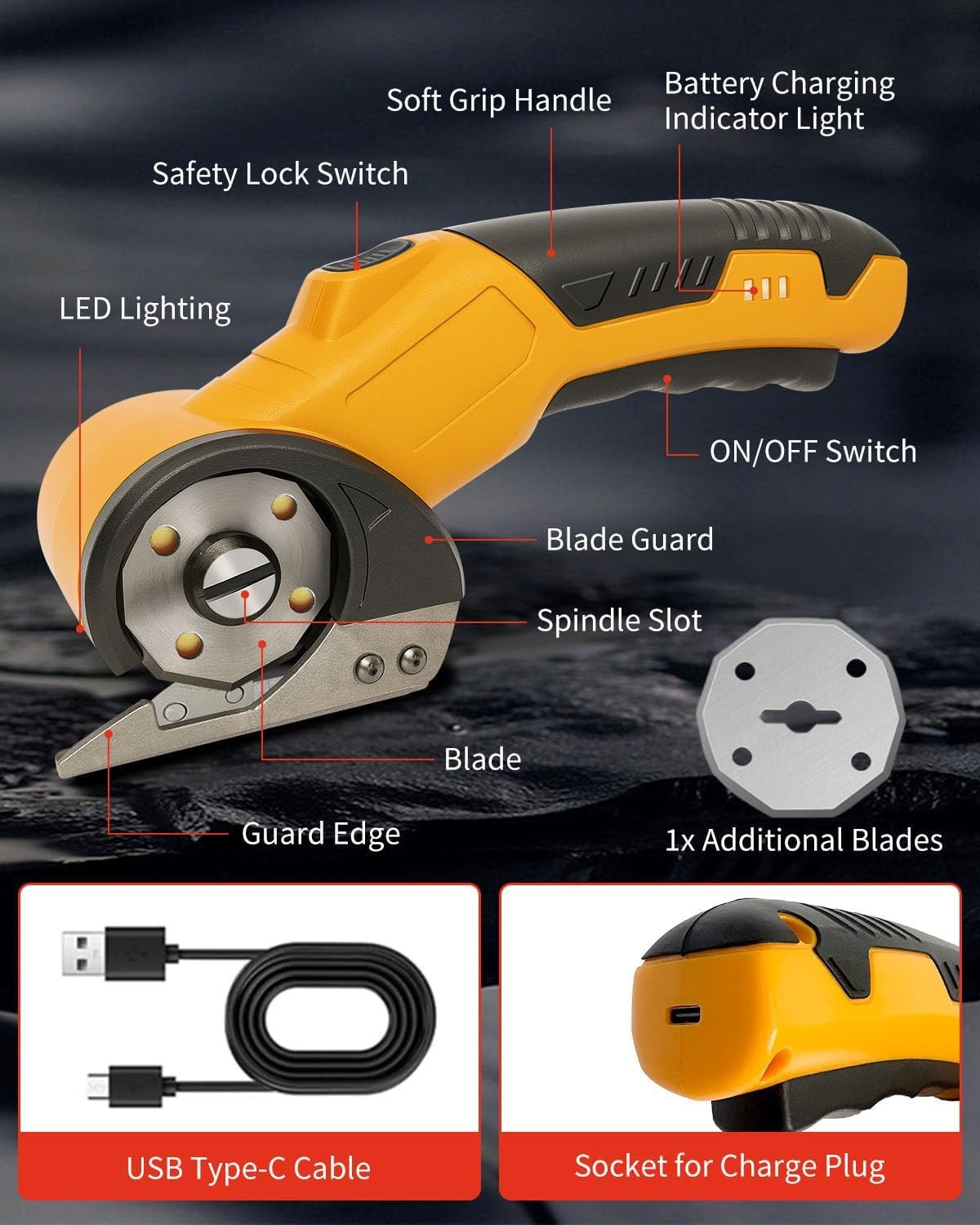 Tools & Home Improvement›Power & Hand Tools›Power Tool Parts & Yellow