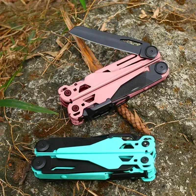 BHBT 19 in 1 Multitool Pliers Folding Knife Multi Tool Hoxagon Wrench Outdoor Ca