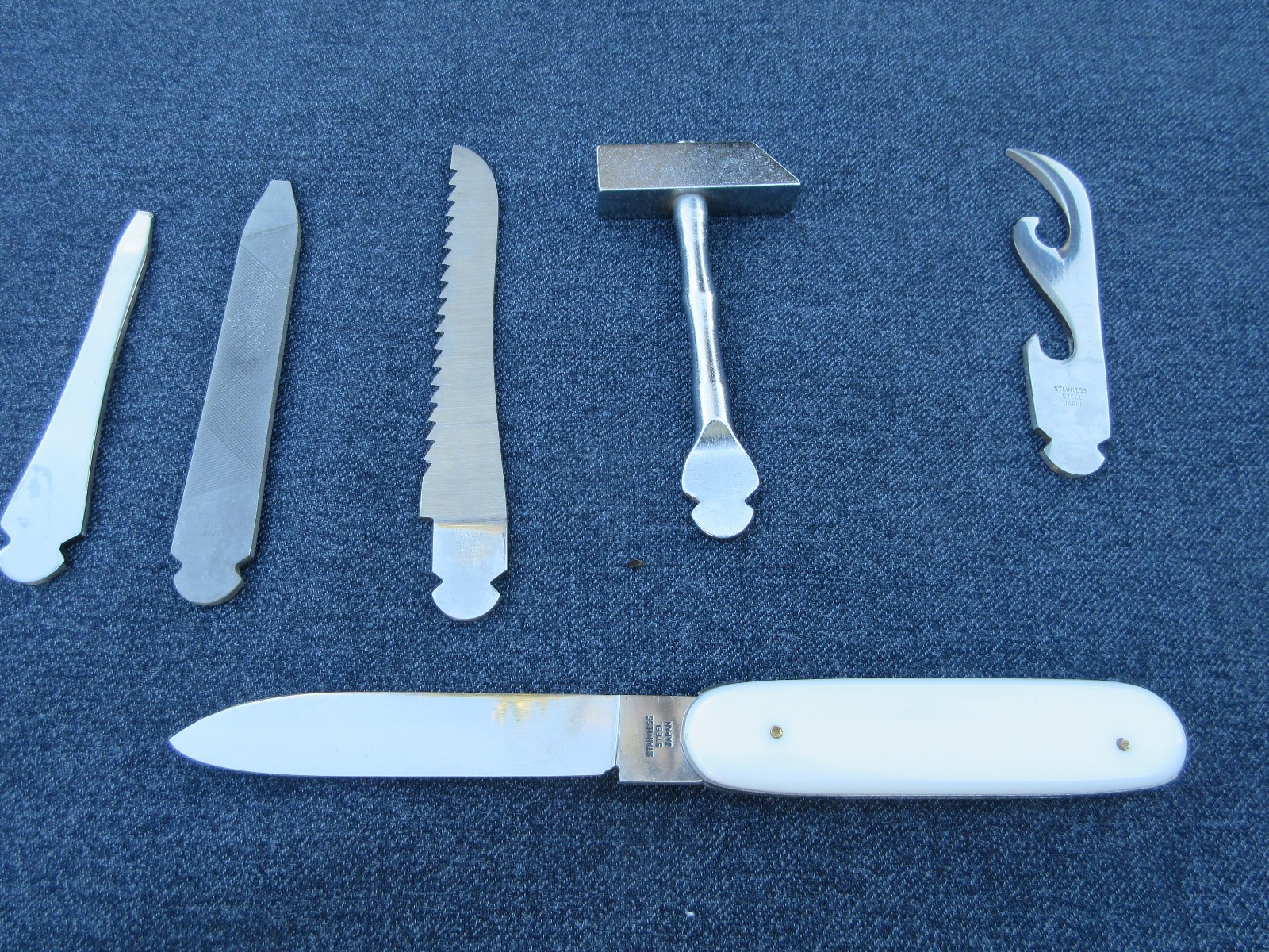Multi tool handle with 7 tools-Made in Japan