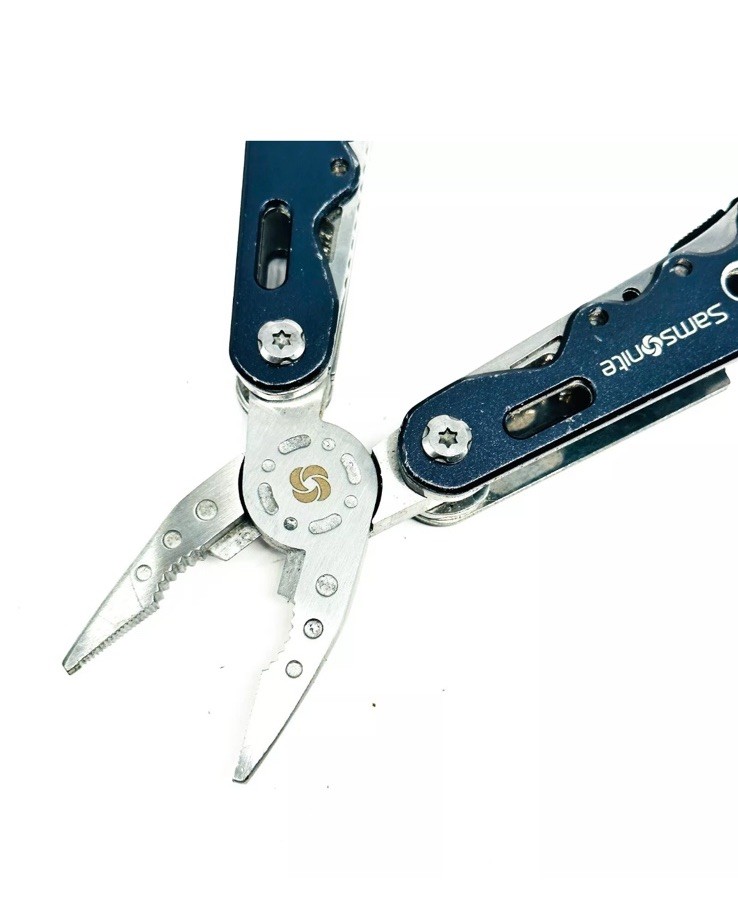 Samsonite Stainless 12 In 1 Multi Tool Pliers, File, Bottle Opener, Screwdrivers
