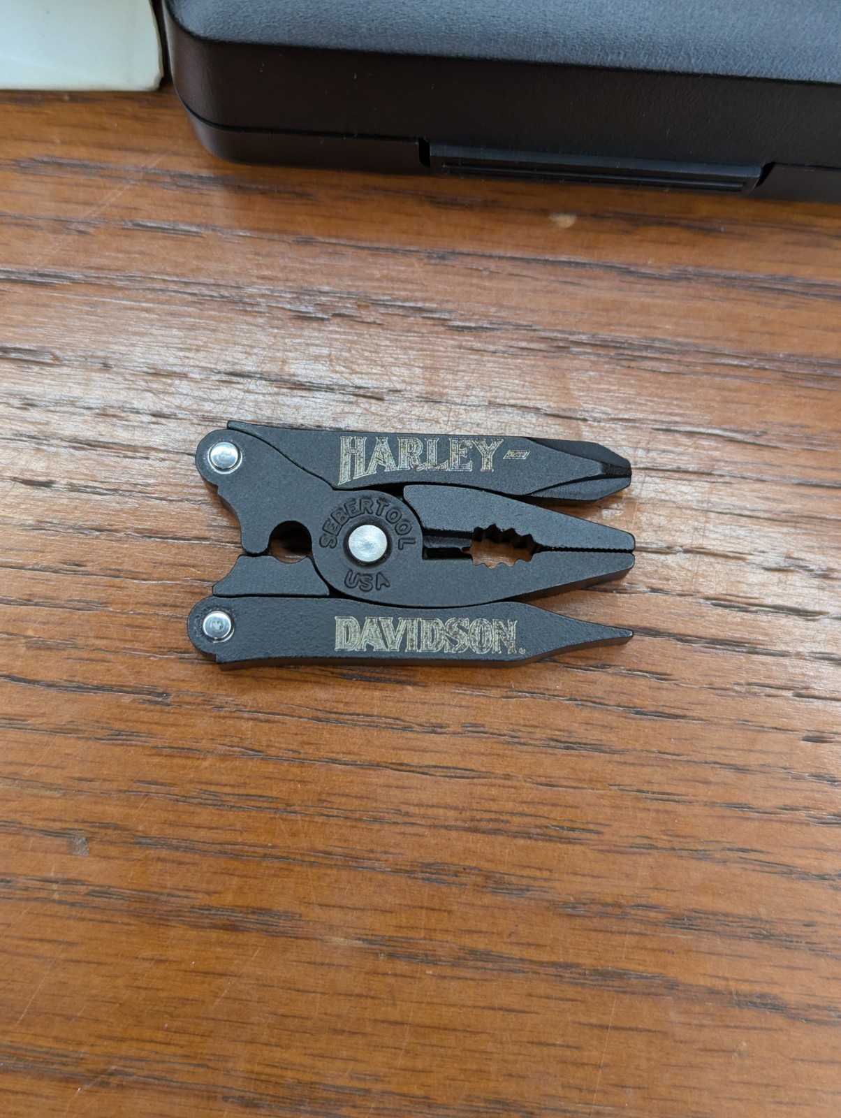 Harley Davidson SeberTool M2 by Sebertech Mini Multi-Tool Key Ring USA Vintage