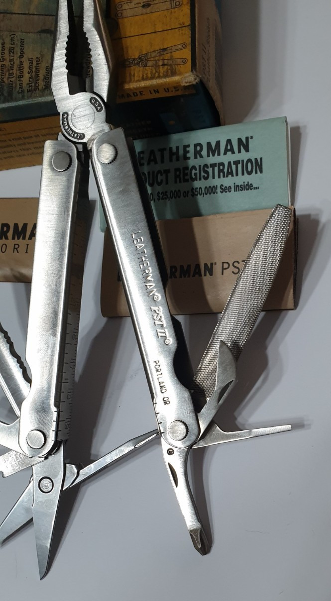 🔥 Leatherman PST II Stainless Multi-Tool New in Box Rare Retired Collectable
