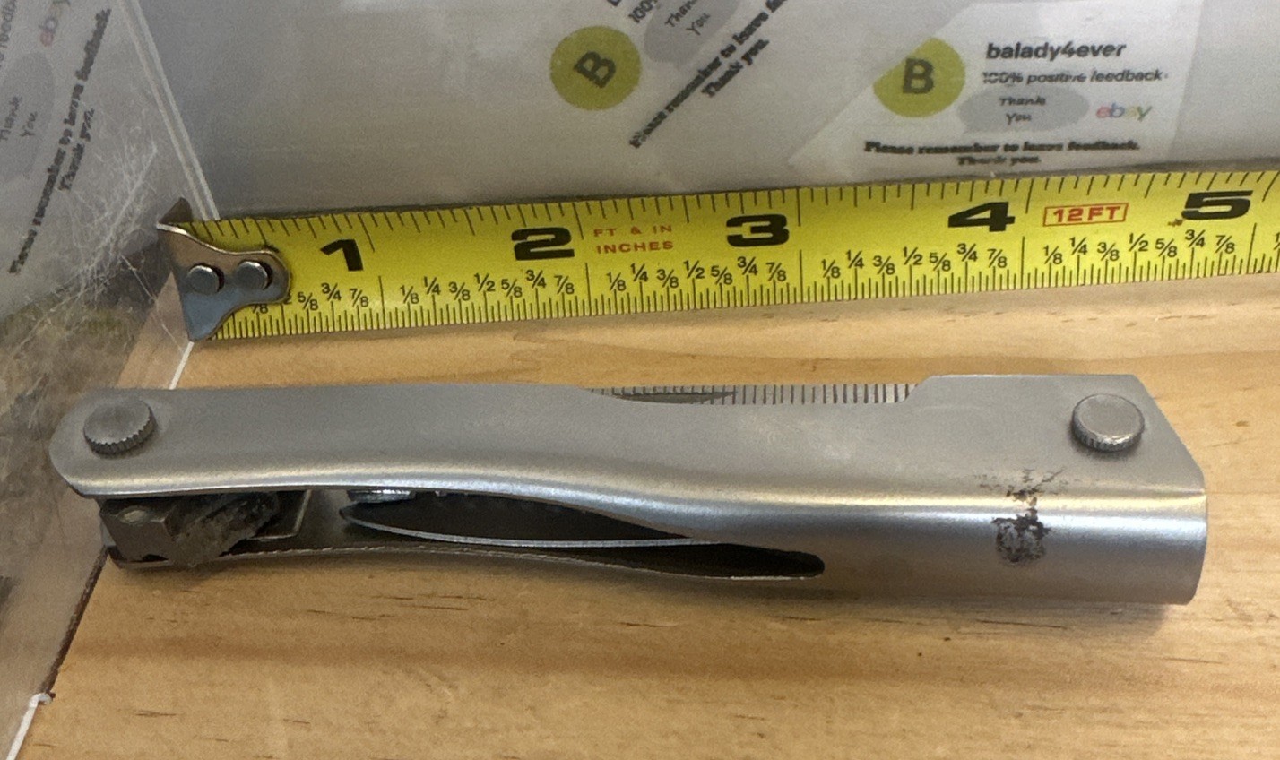 Stainless Steel Multi-tool Heavy Duty 4.5” Closed (2.75” Knife)