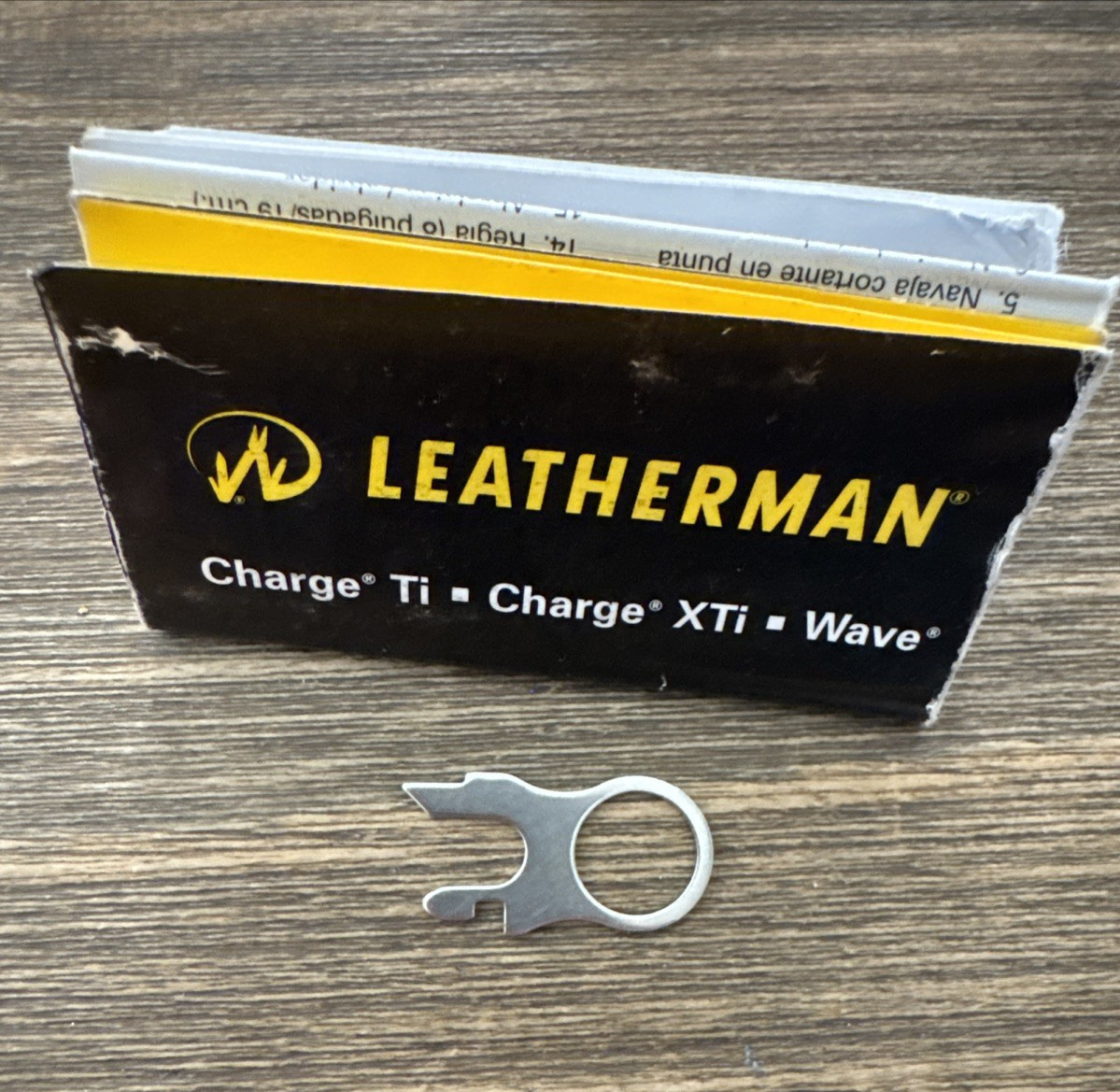 Leatherman Charge XTi Multi Tool Leather Sheath Bits Pocket Clip Ring USA 154cm