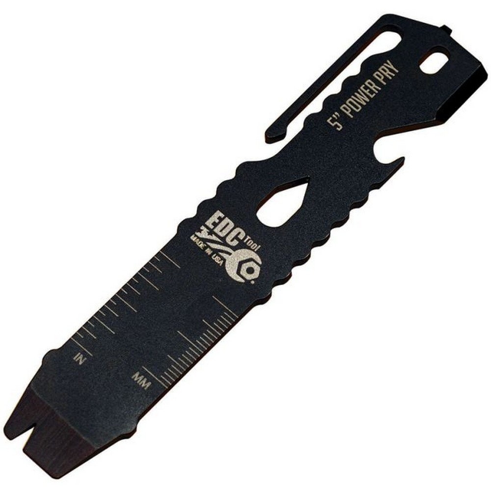 EDC Tool Co. Power Pry 5″ Multitool Black DLC-Coated Titanium – POWER-PRY-5-DLC