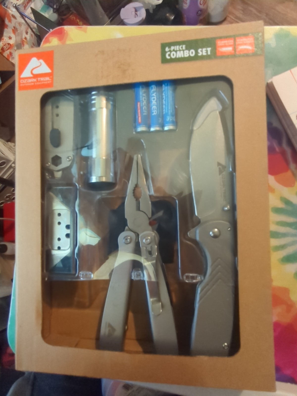 OZARK TRAIL. 6 pc COMBO SET BRAND NEW IN BOX — Silver